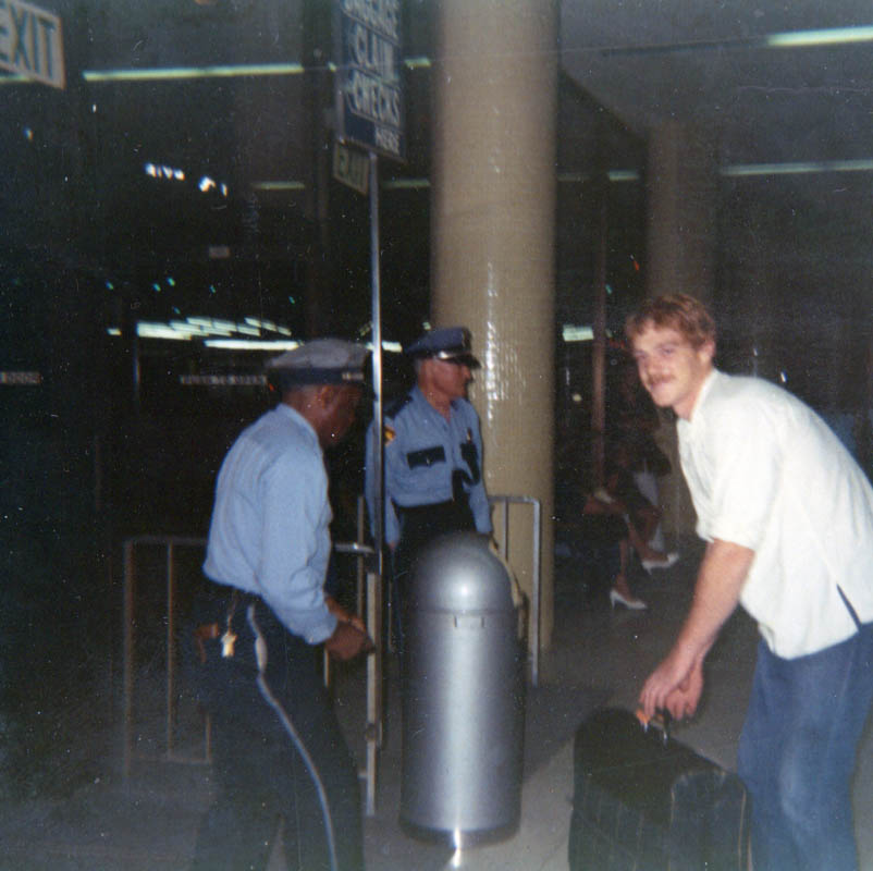 dennis at airport