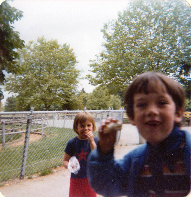 sarah and noah at zoo