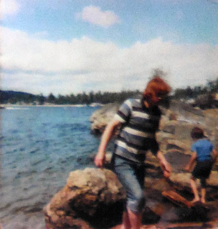 dennis and noah at rocky beach