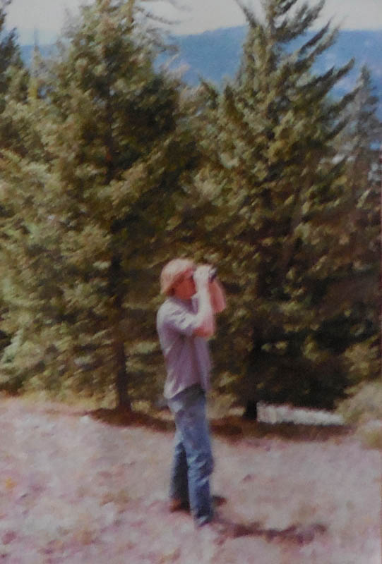 dennis on hill at addy