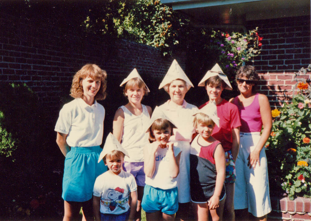 mary sarah teddy alicia ann  kirk  emily adam