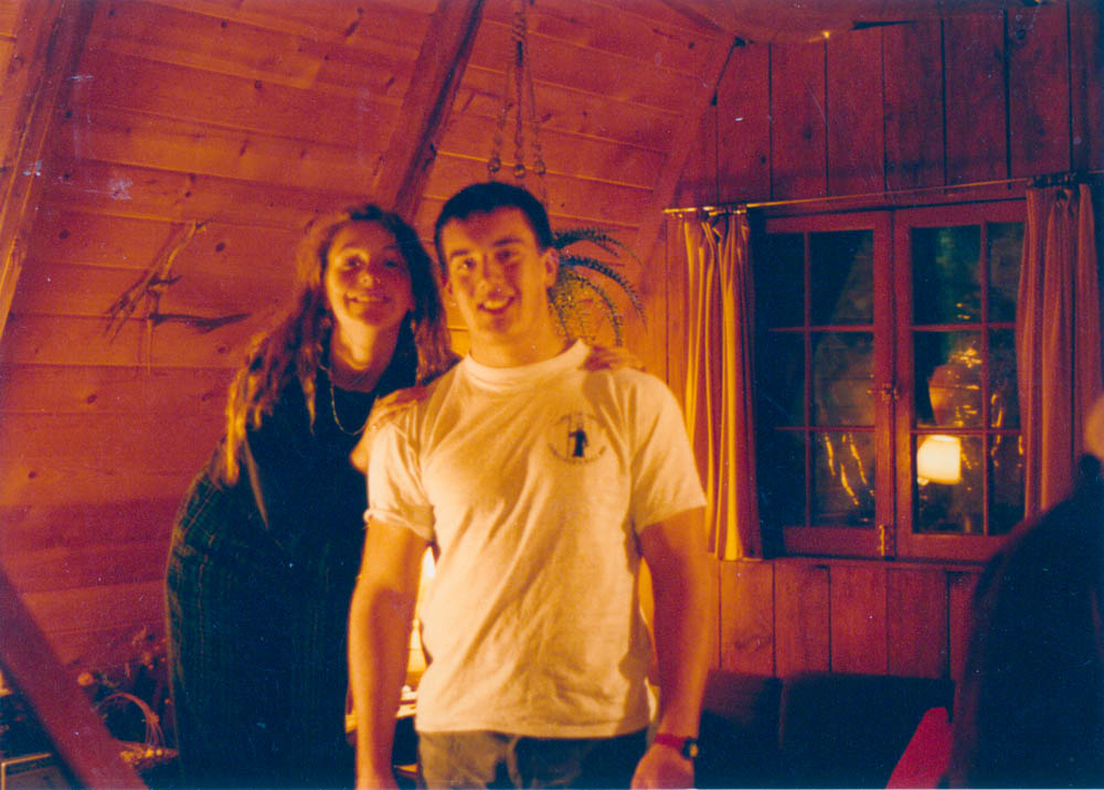 sarah and noah at lornas 1990