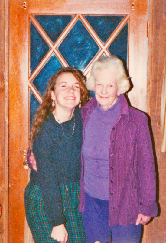 sarah and  lorna 1990