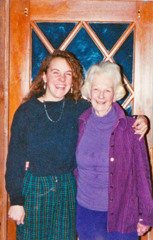 sarah and  lorna 1990
