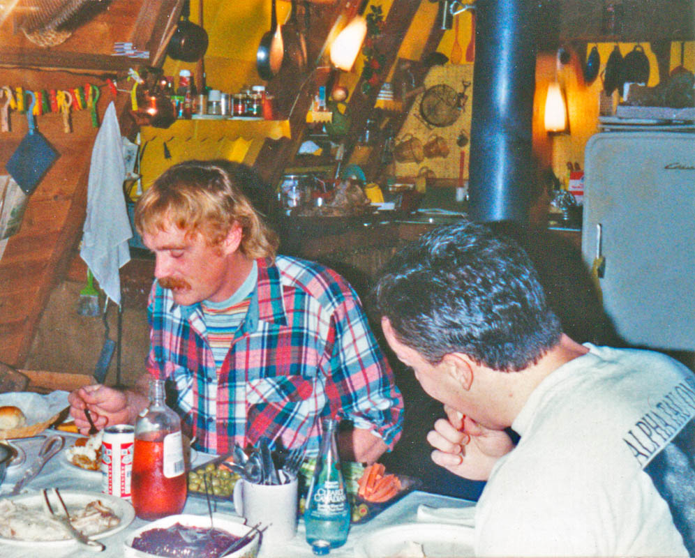 thanksgiving at lornas 1990