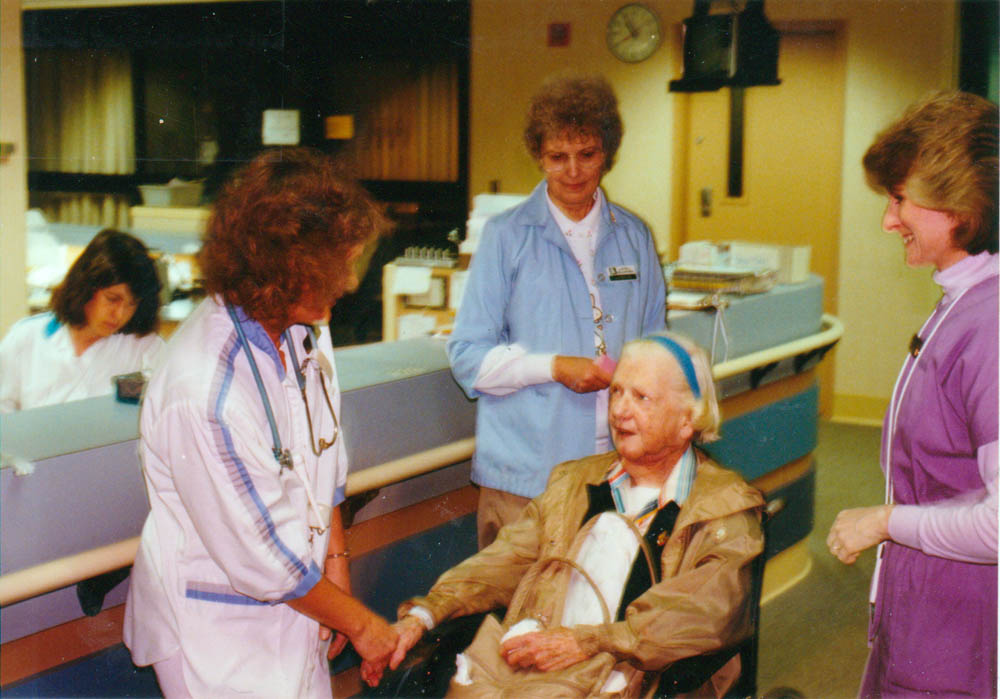 lorna leaving hospital 1991