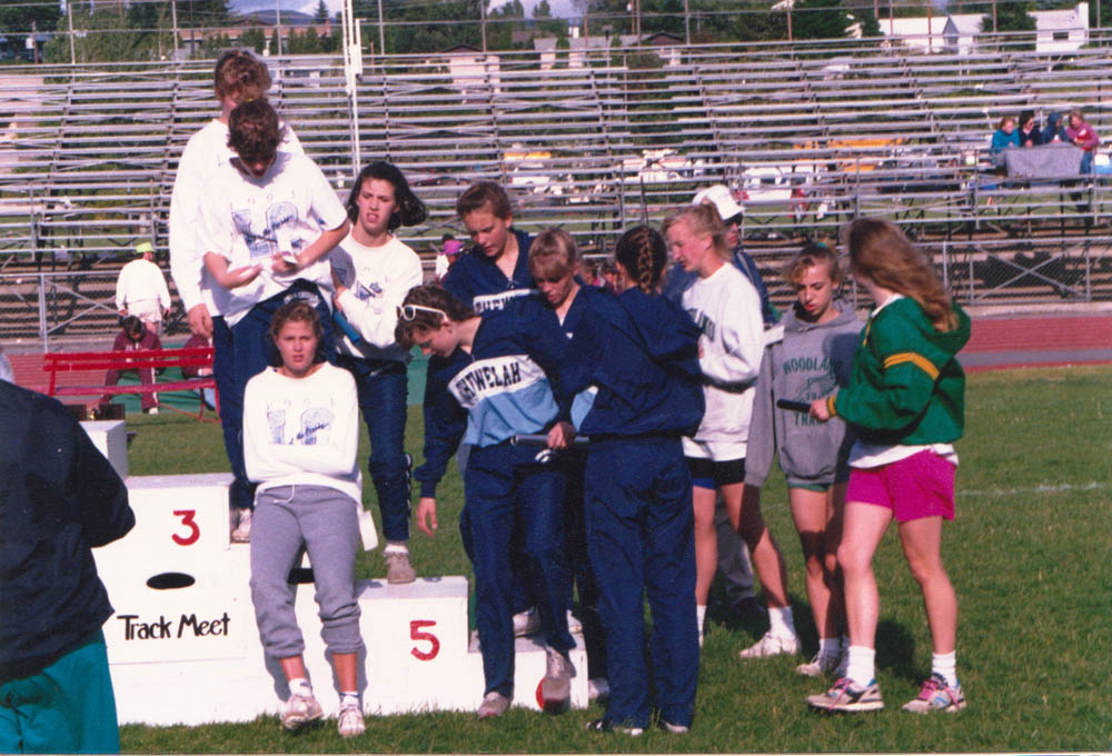sarahs relay team state track meet 