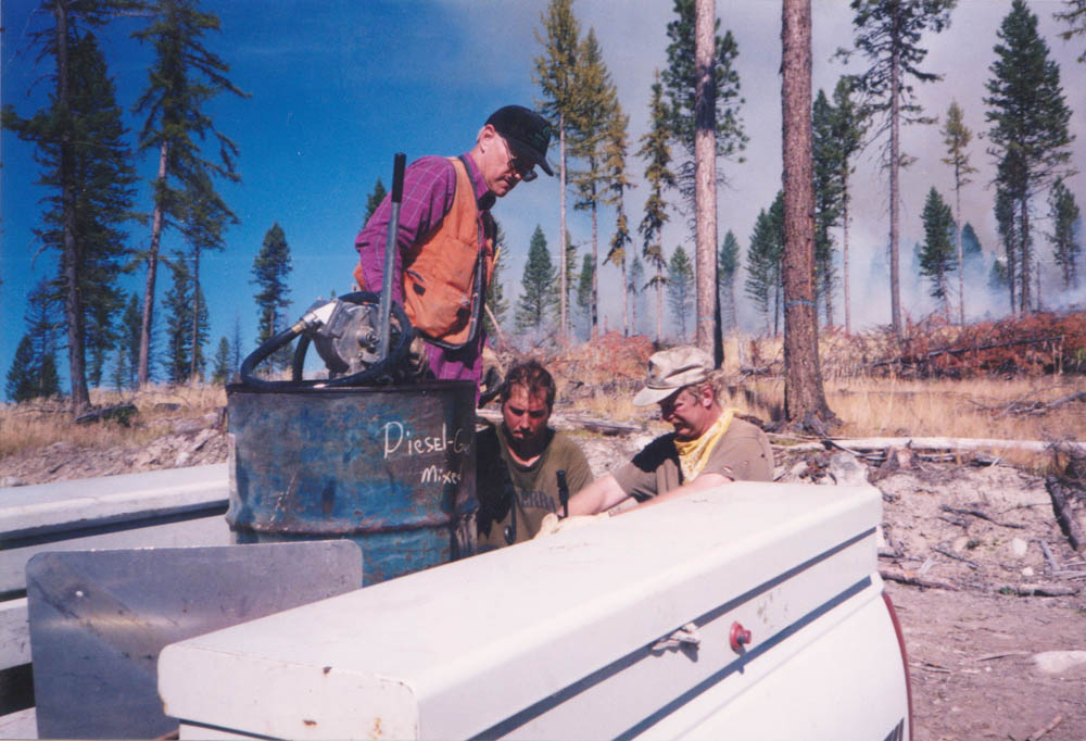 clay doug and marshall burning