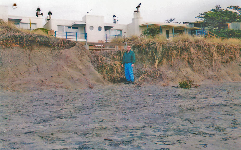 dennis storm erosion neskowin