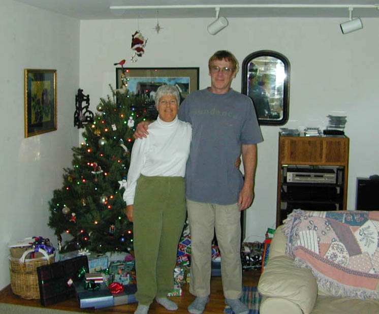 stef and  dennis xmas