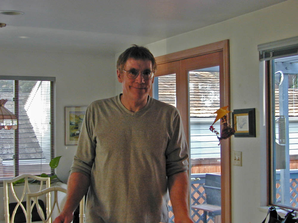 dennis in dinner at stefs