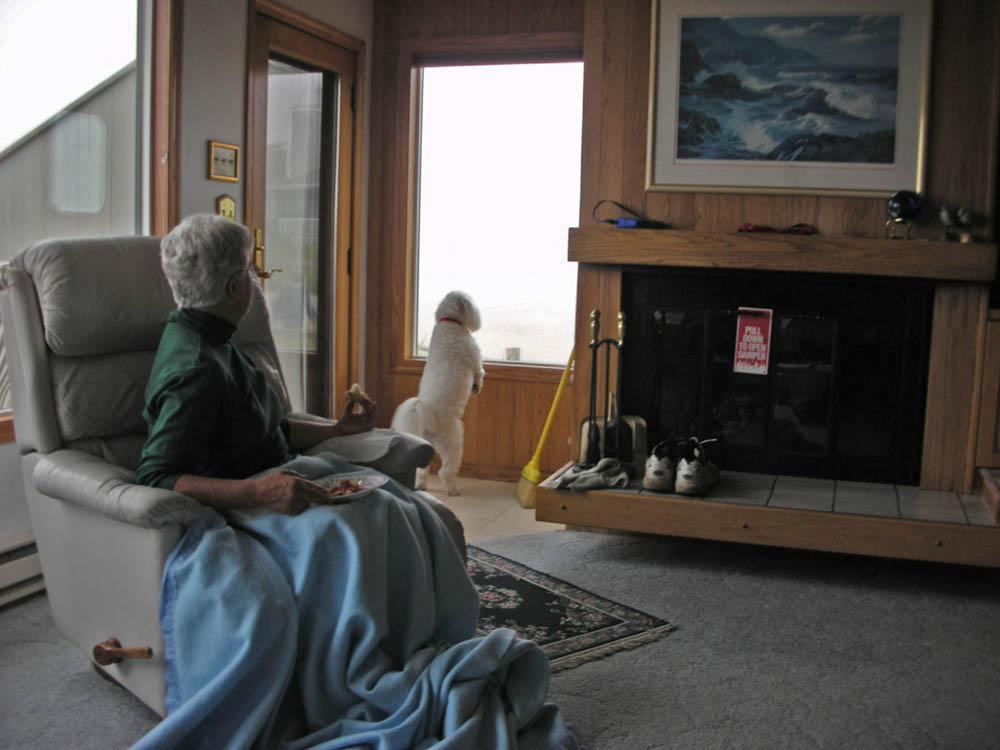 stef and alfie at neskowin