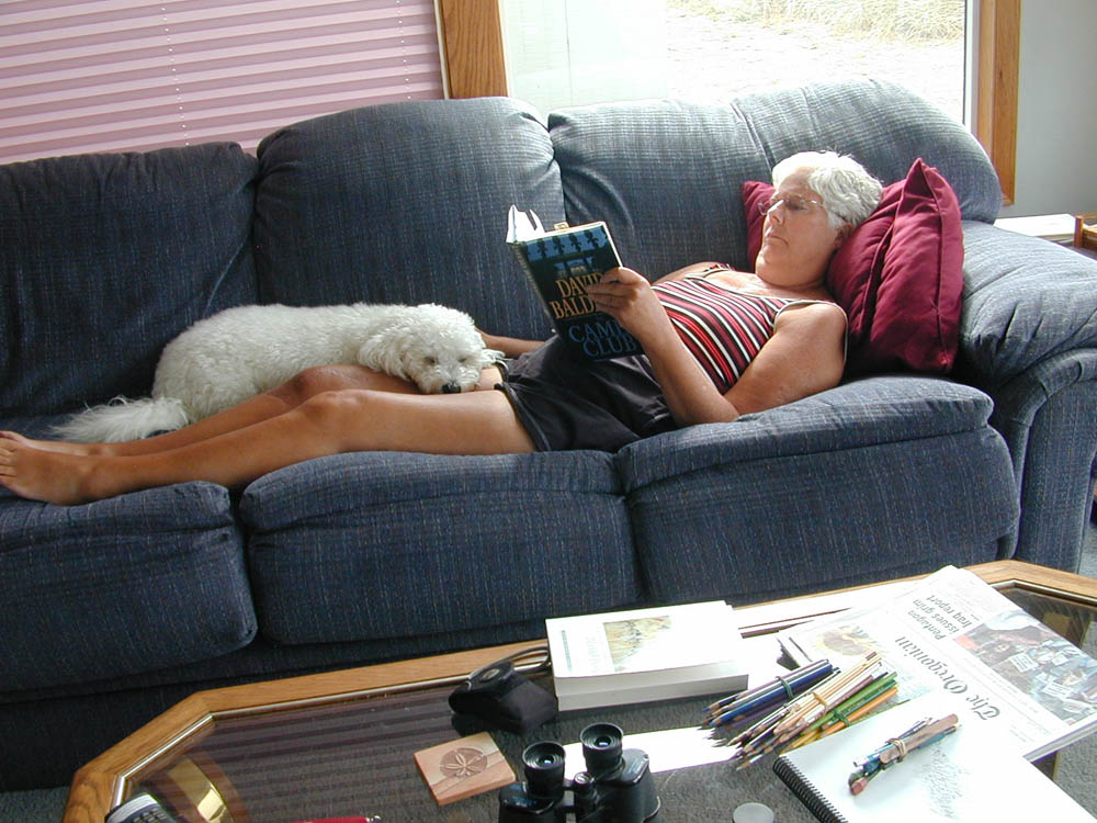 alfie and stef at neskowin