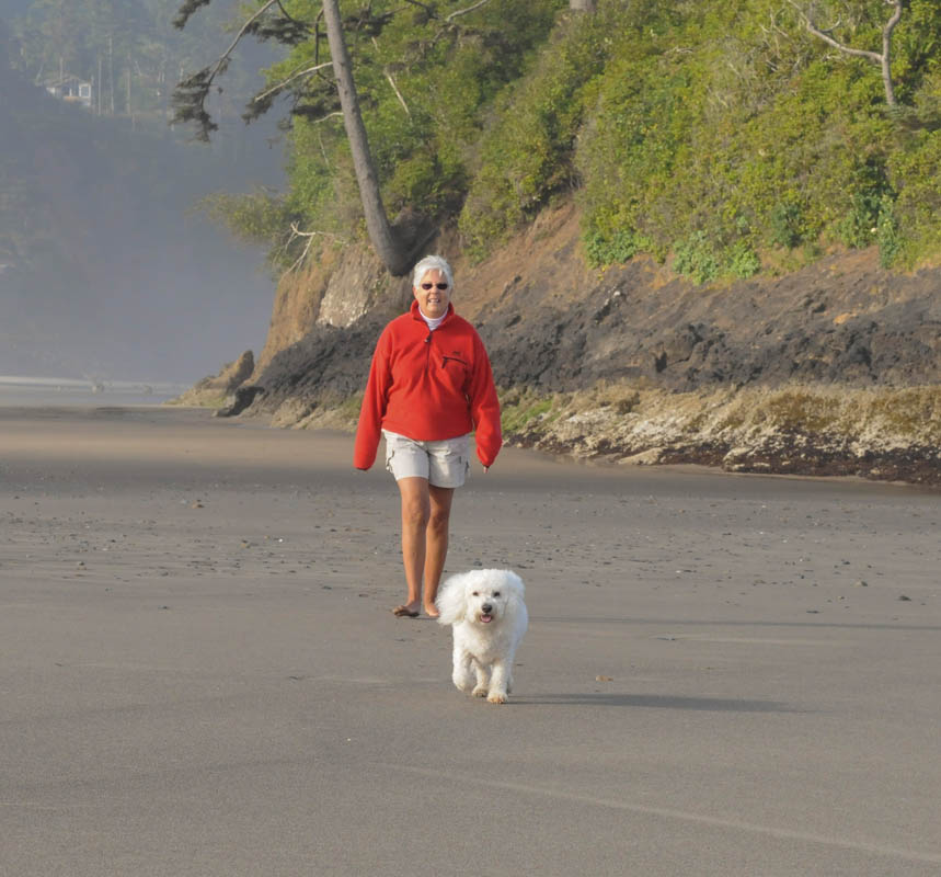 july_stef and alfie in neskowin