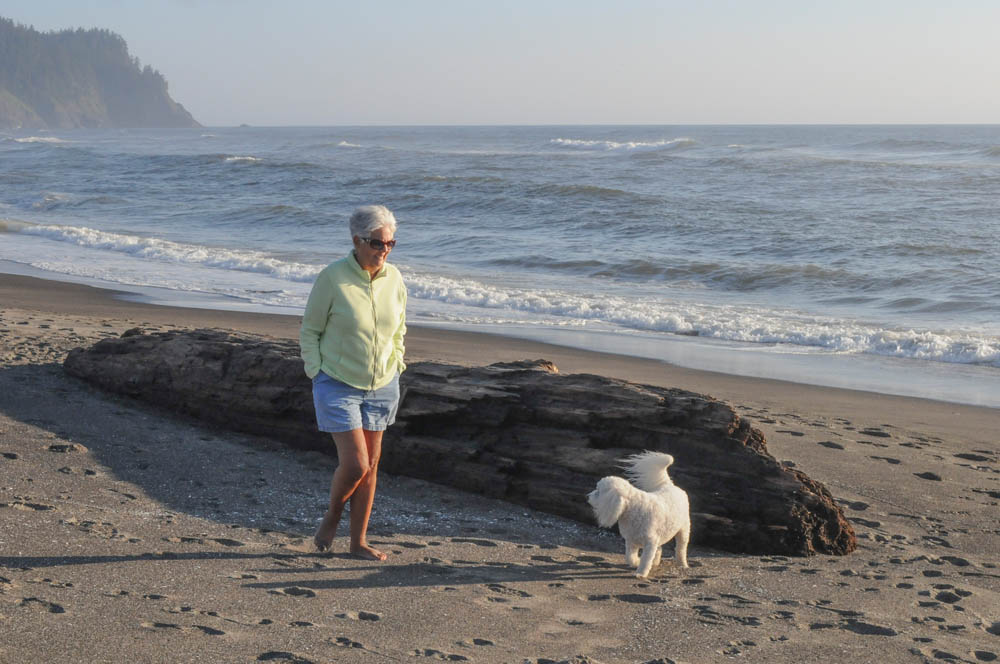 july_stef and alfie in neskowin