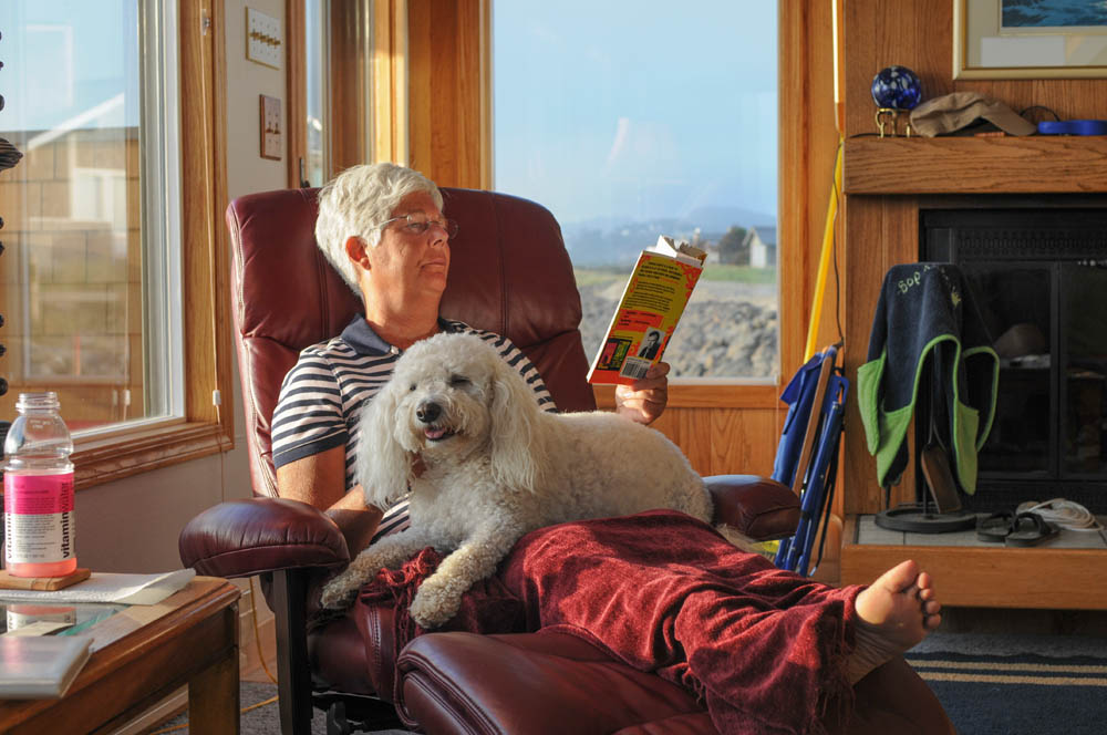 july_stef and alfie in neskowin