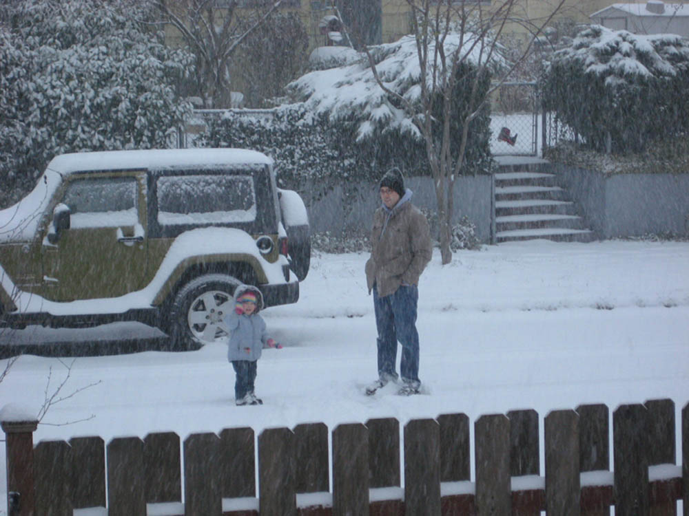 december_maddy and andrew at home
