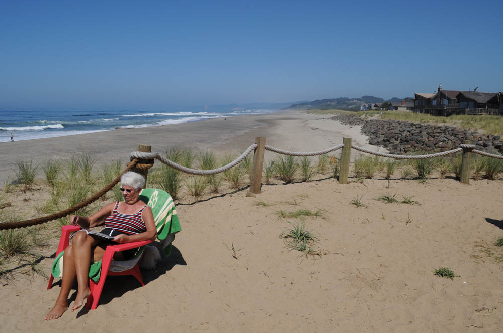 august_stef and alfie in neskowin