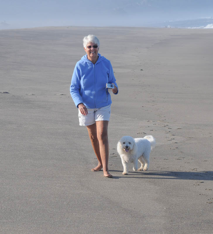 september_stef and alfie in neskowin