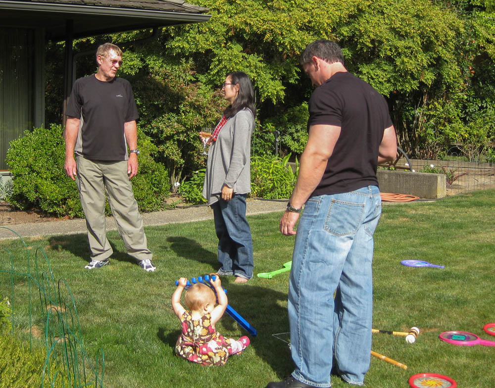 dennis suzanne katie and noah -september 11 at bill and darlenes