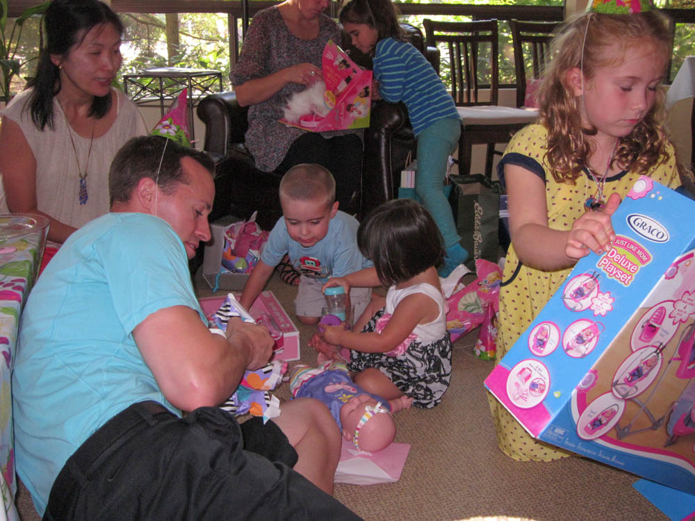 katie and nina birthday at nates