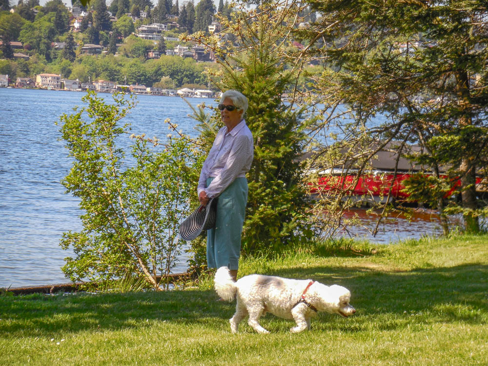 april_stef and alfie at denny park