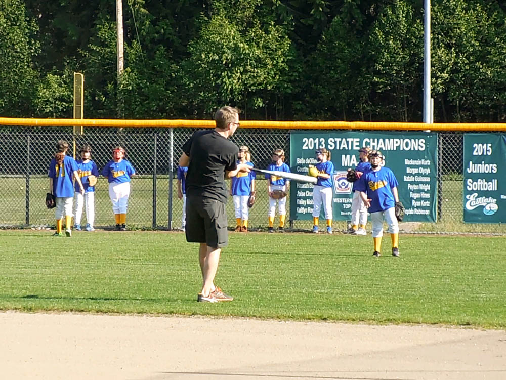 may_andrew and maddy softball