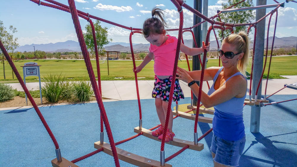 september_mandy and sandy at park in vegas