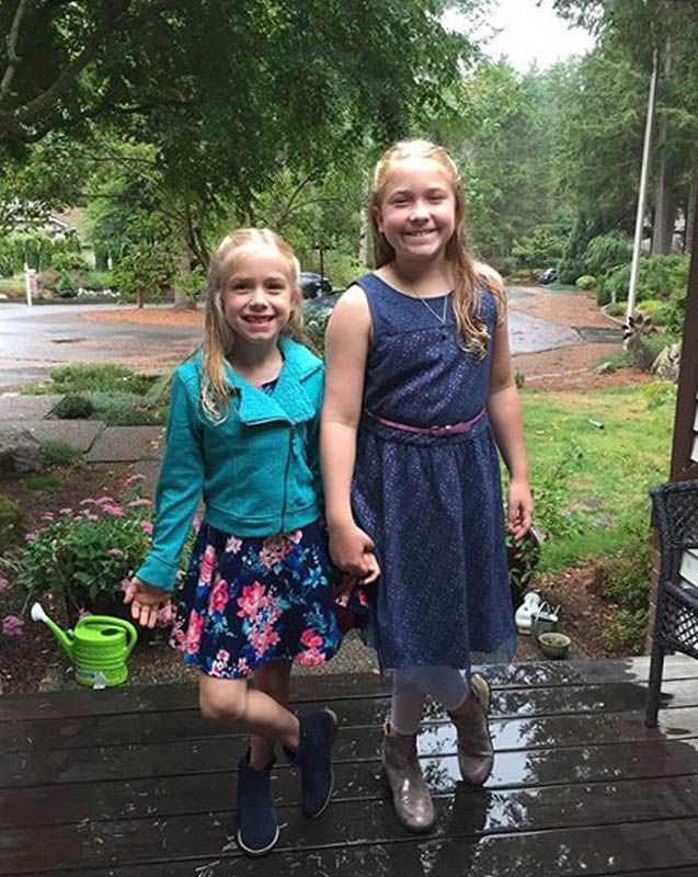 september_katie and maddy at home