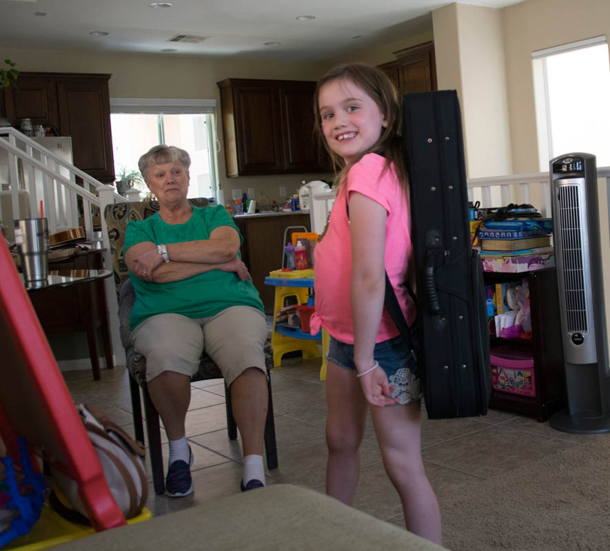 may_gloria and mandy with violin
