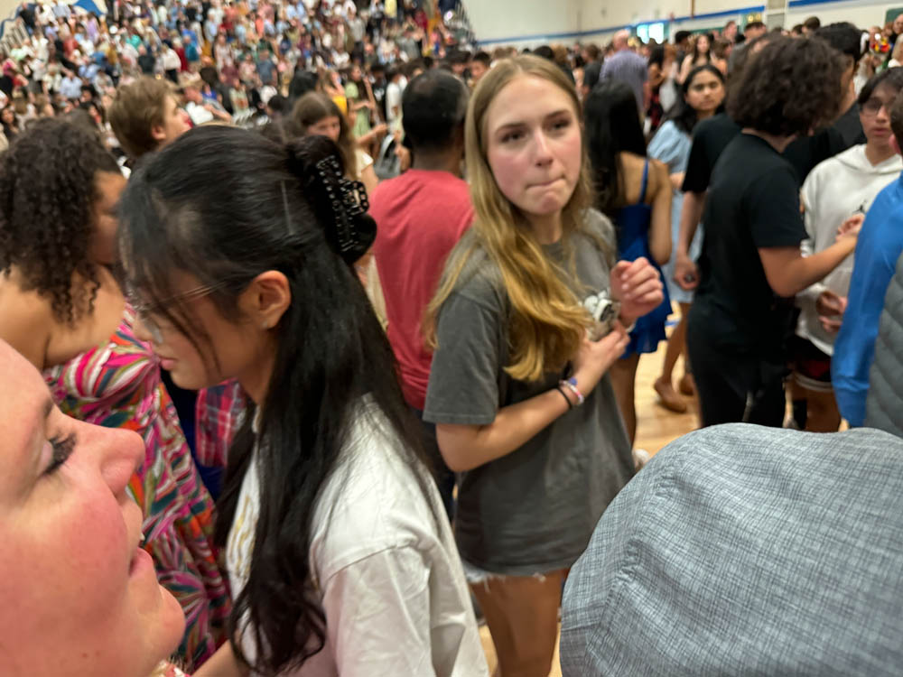 sarah and katie 8th grade graduation