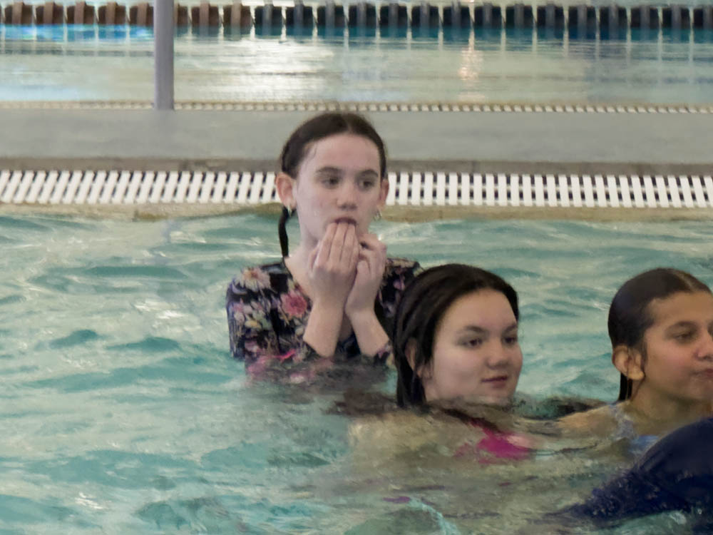 amanda 13 birthday swim party