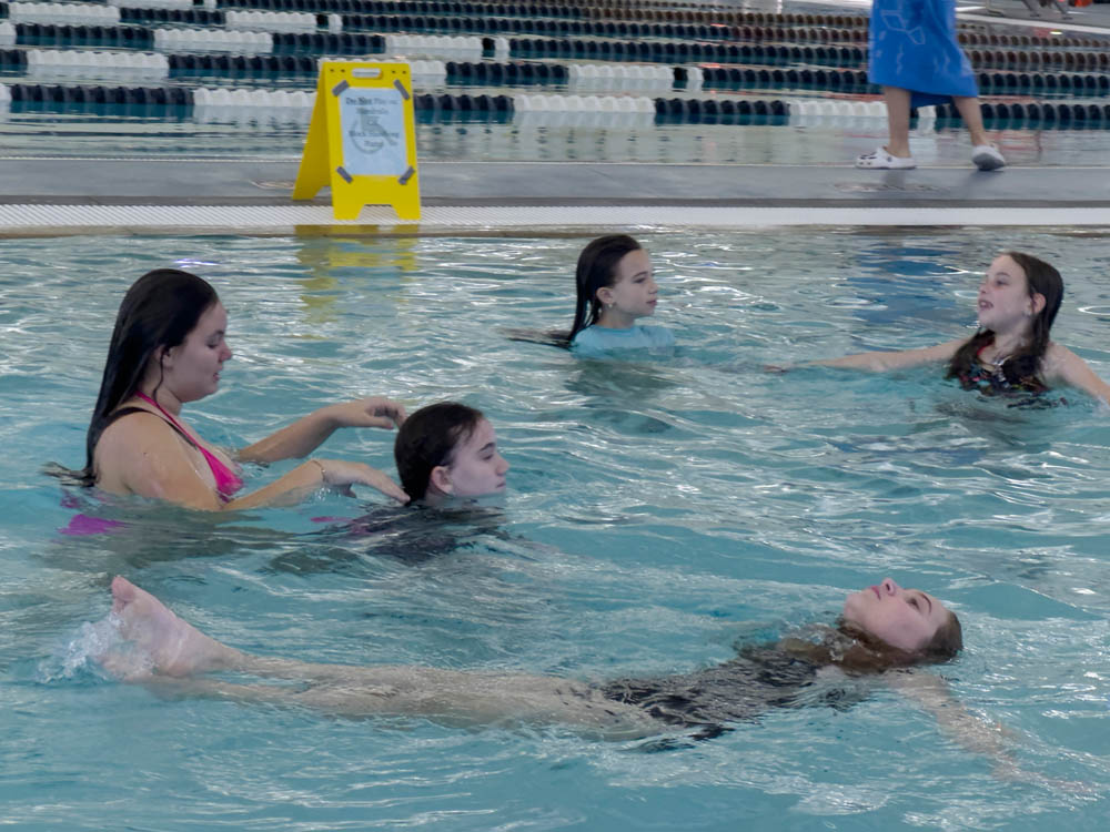 amanda 13 birthday swim party