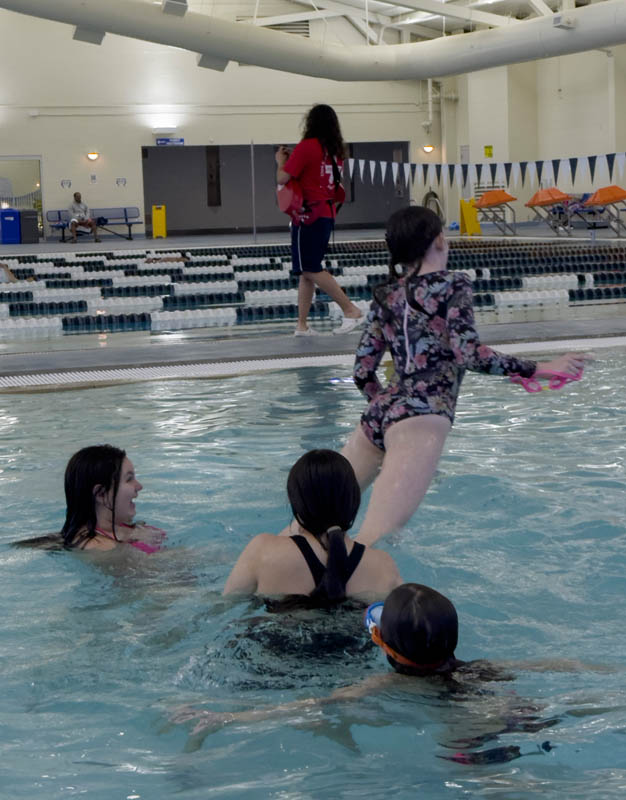 amanda 13 birthday swim party