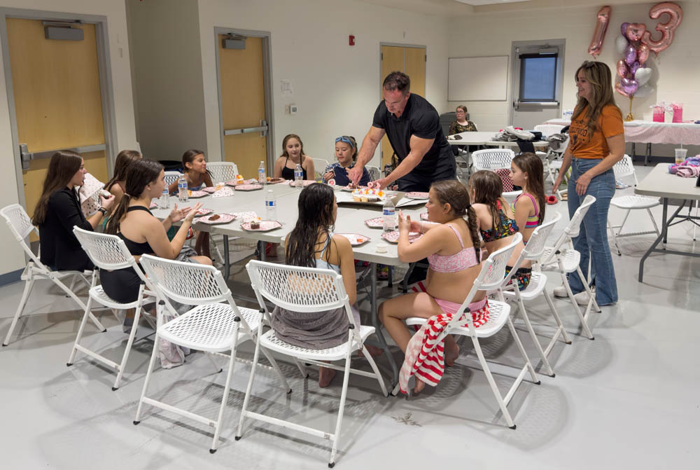 noah at amanda 13 birthday party