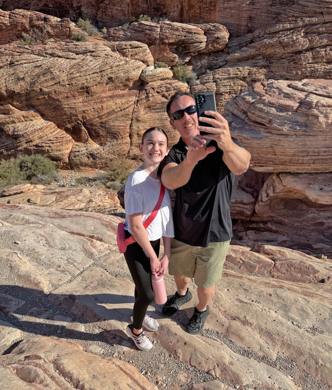 amanda and noah at red rock