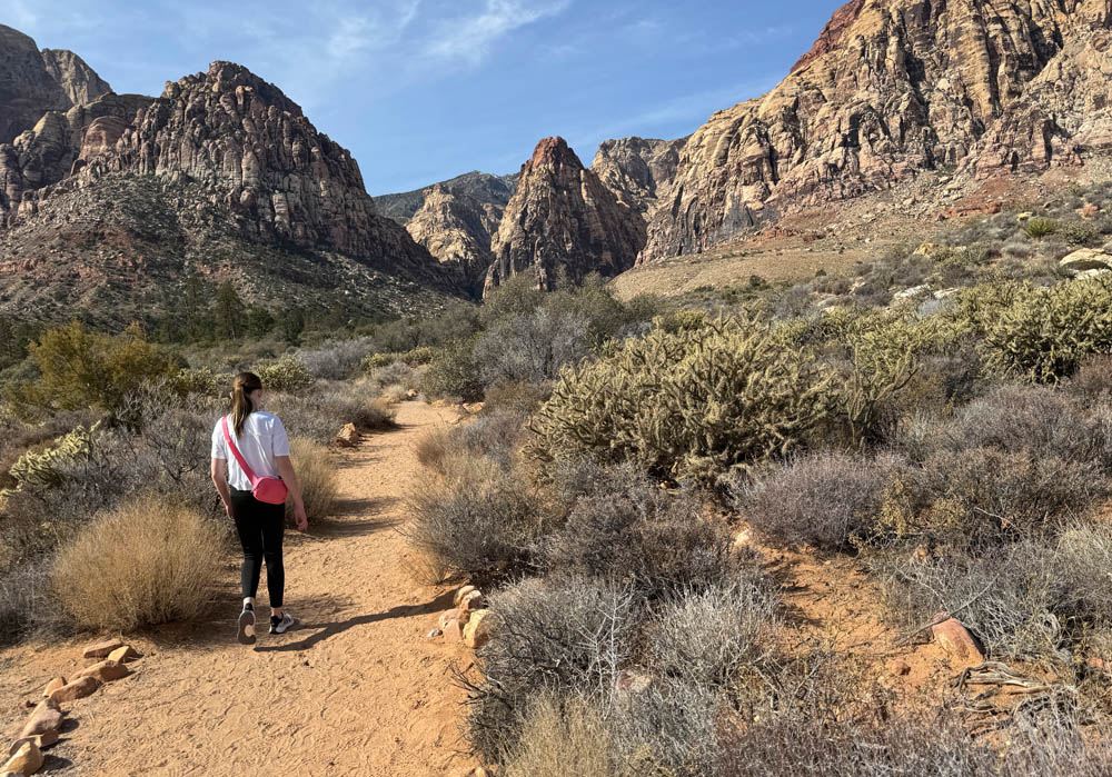 amanda and noah at red rock pine creek