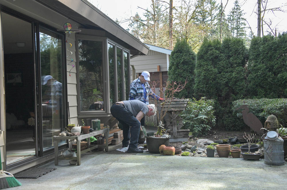 jan and mike at home