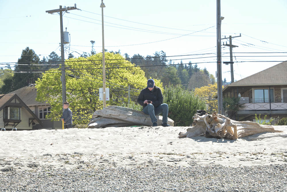godfrey at alki beach