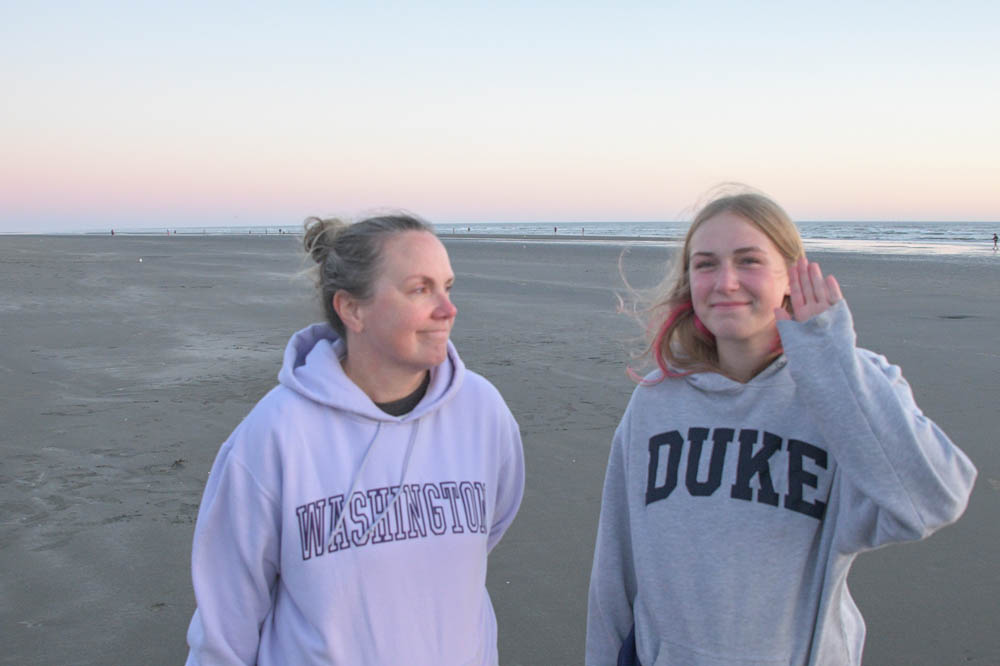 sarah and kathryn at seabrook