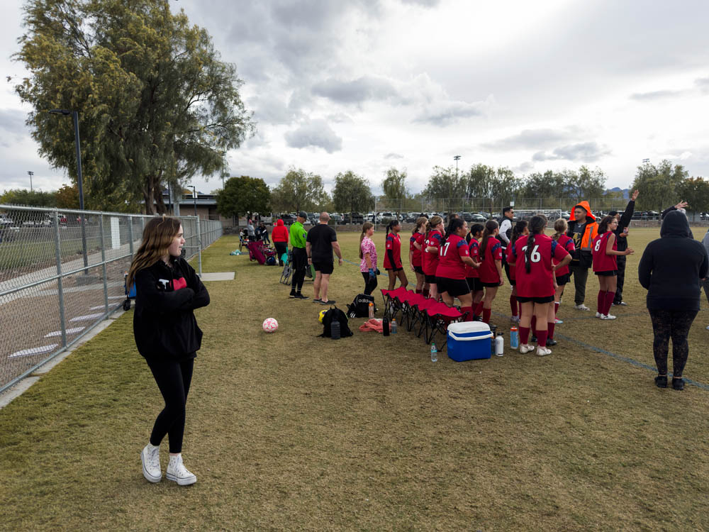 mandy at juliette's soccer
